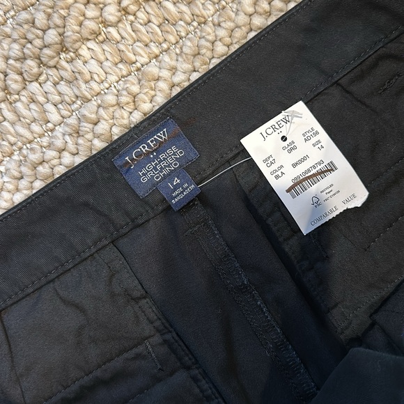 J. Crew High-Rise Girlfriend Chino - Picture 5 of 7